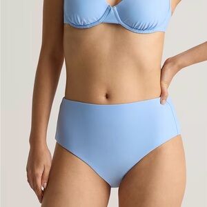 Quince Italian High-rise Bikini Bottoms L